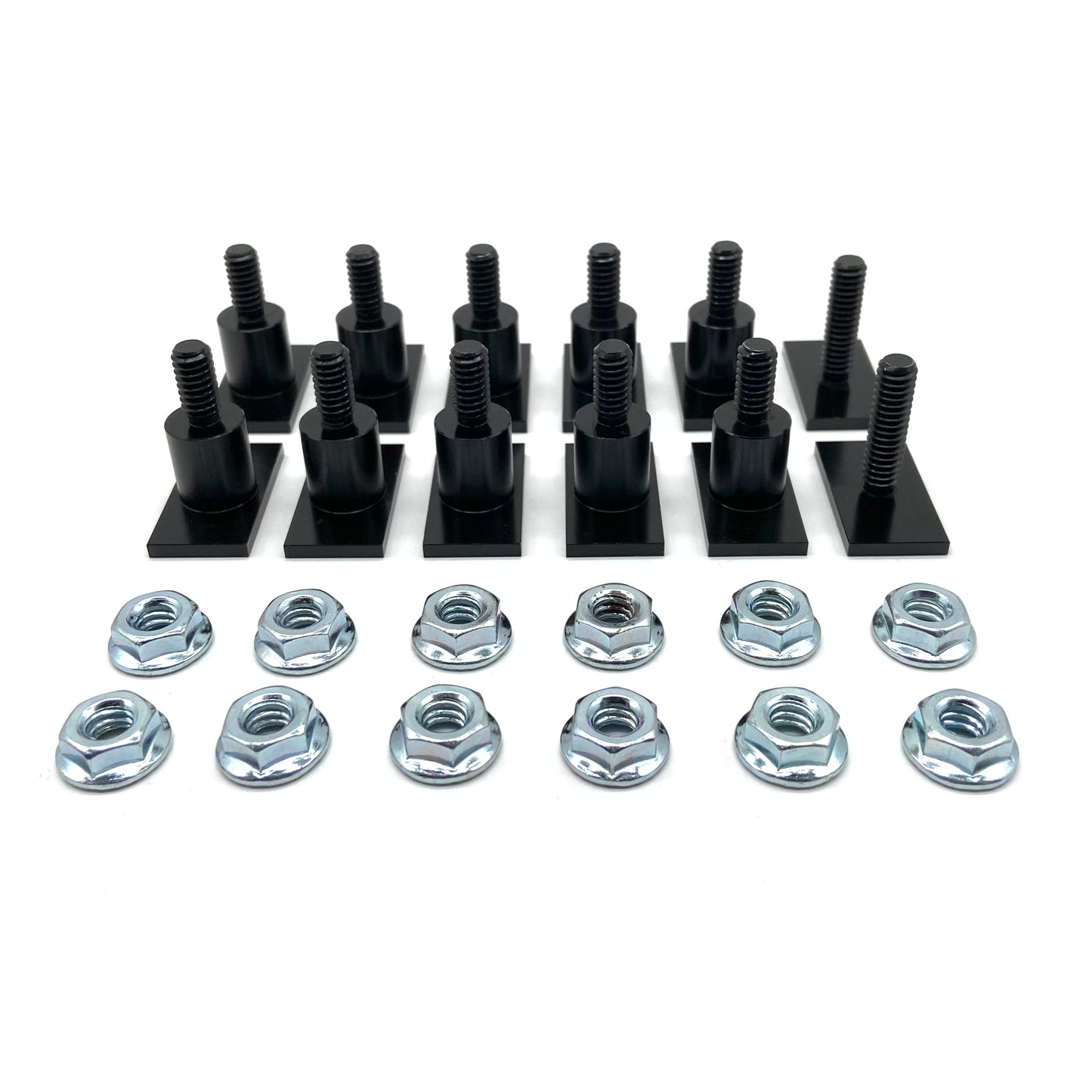 Jeep CJ Rocker Trim Molding T Bolts CJ5 CJ7 CJ8 Scrambler T-Bolts TBolts (12)