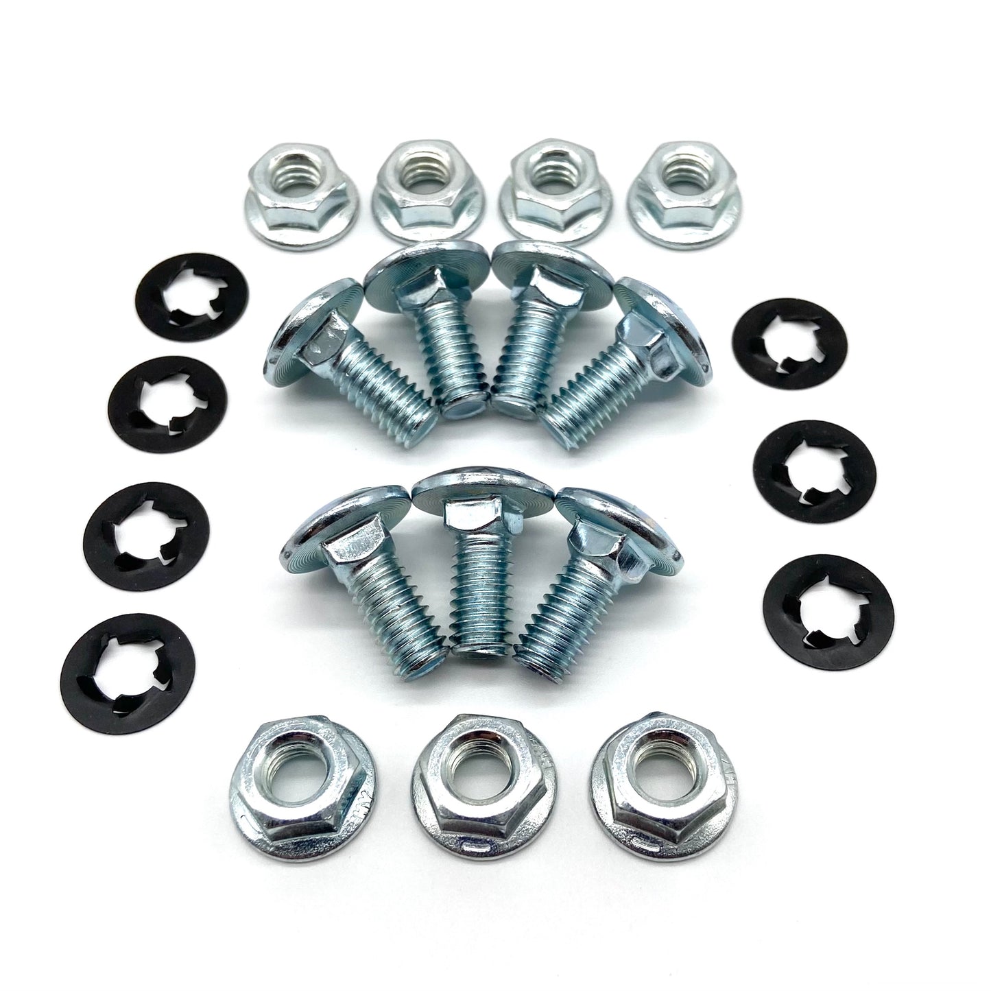 Jeep Wrangler TJ 97-06 Gas Tank Skid Plate Bolts Grade 5 Zinc Fuel Tank