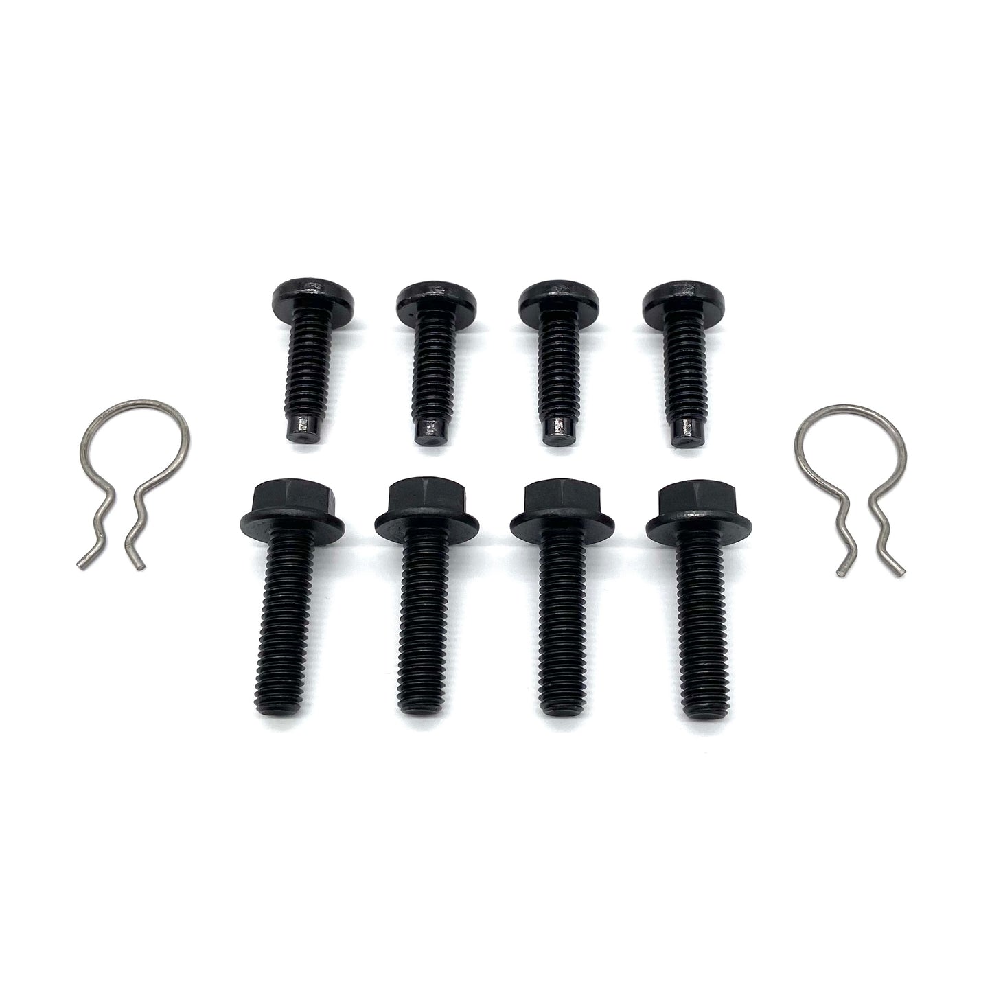 Jeep Wrangler TJ 97-02 Rear Seat Mounting Bracket Bolts & Clips 10.9 GRADE 8