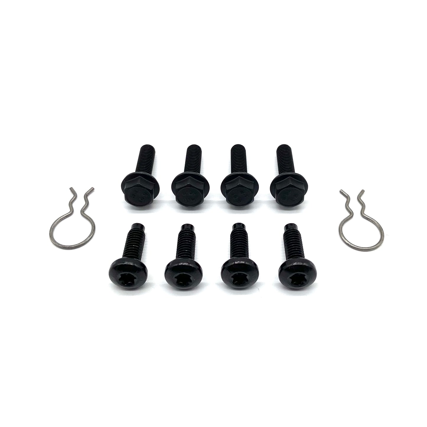 Jeep Wrangler TJ 97-02 Rear Seat Mounting Bracket Bolts & Clips 10.9 GRADE 8