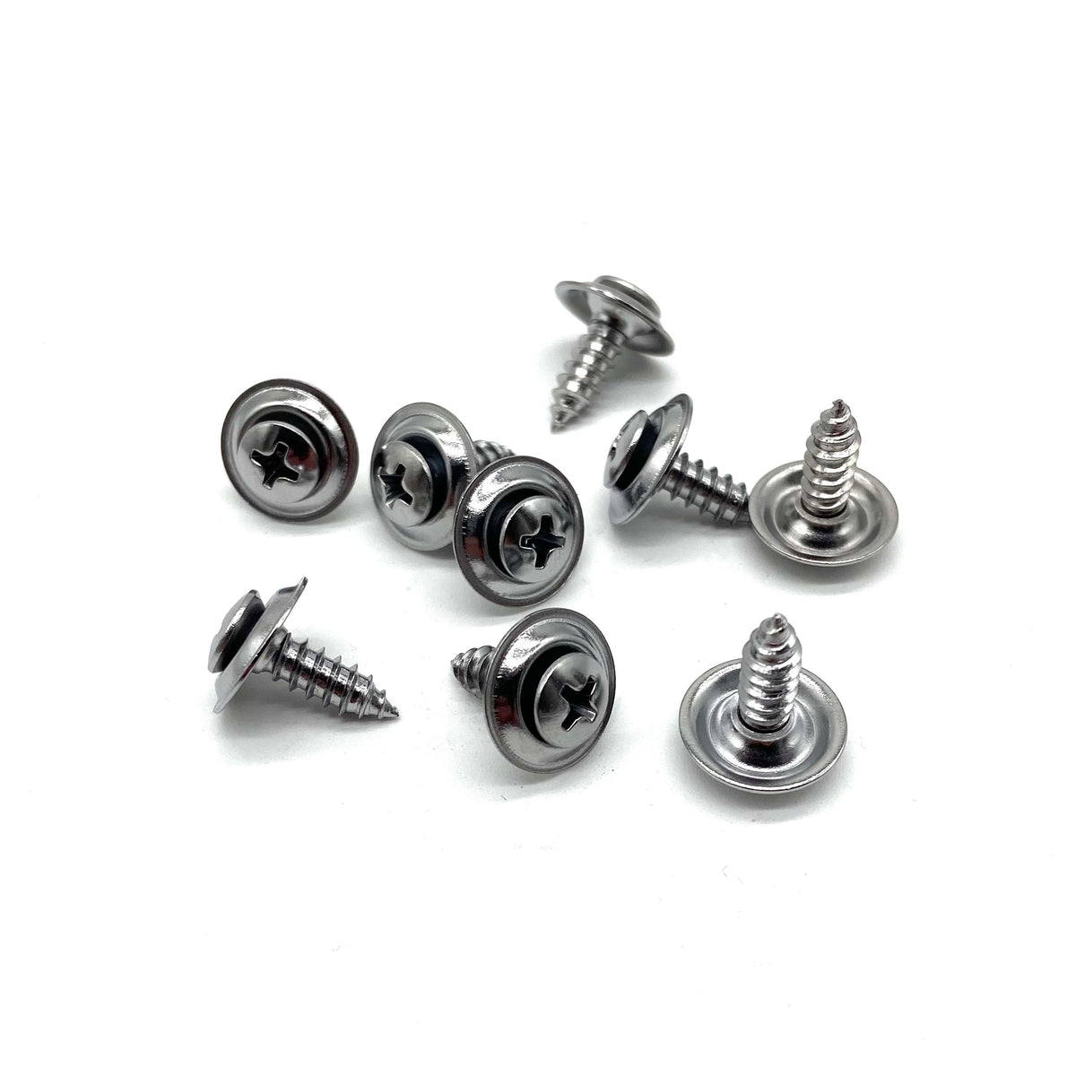 Jeep Wrangler YJ 87-95 Windshield to Cowl Rubber Gasket Seal Screws (9)