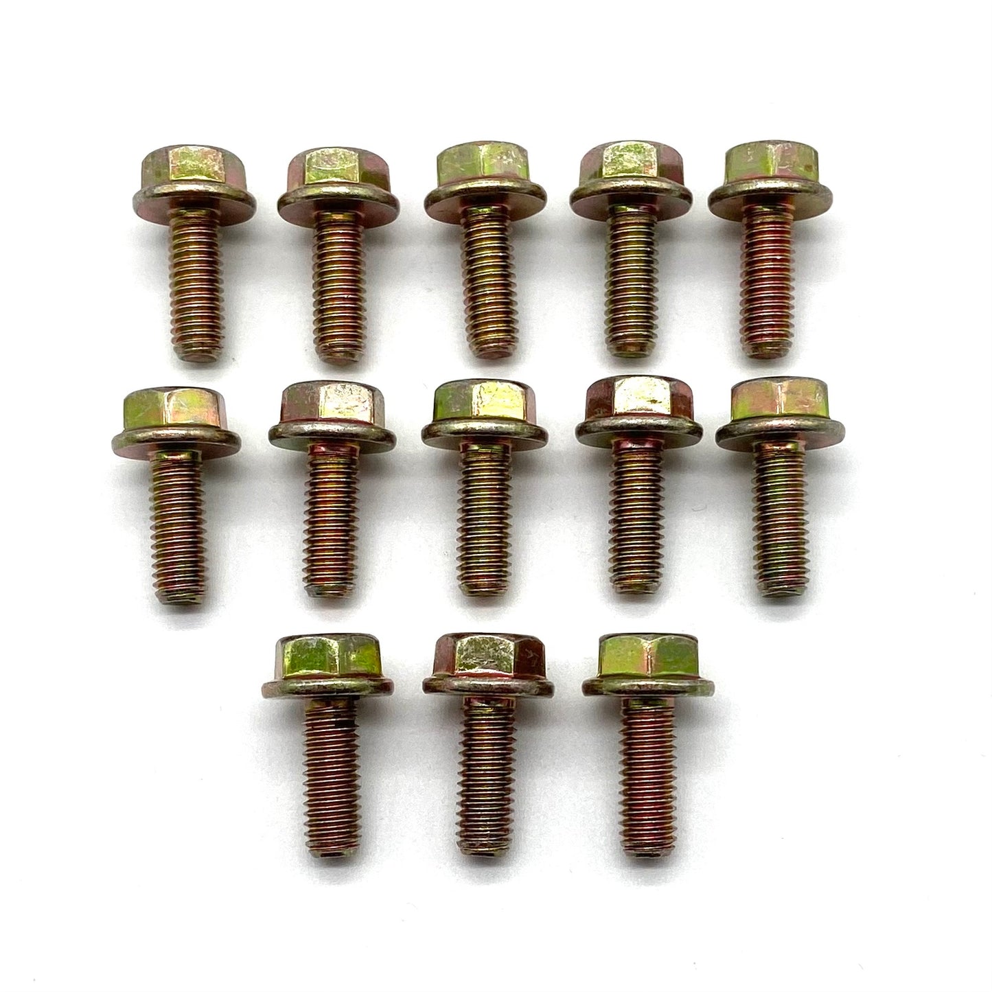 Jeep Wrangler TJ 03-06 2.4L Oil Pan Bolts 10.9 Yellow Zinc 6503570