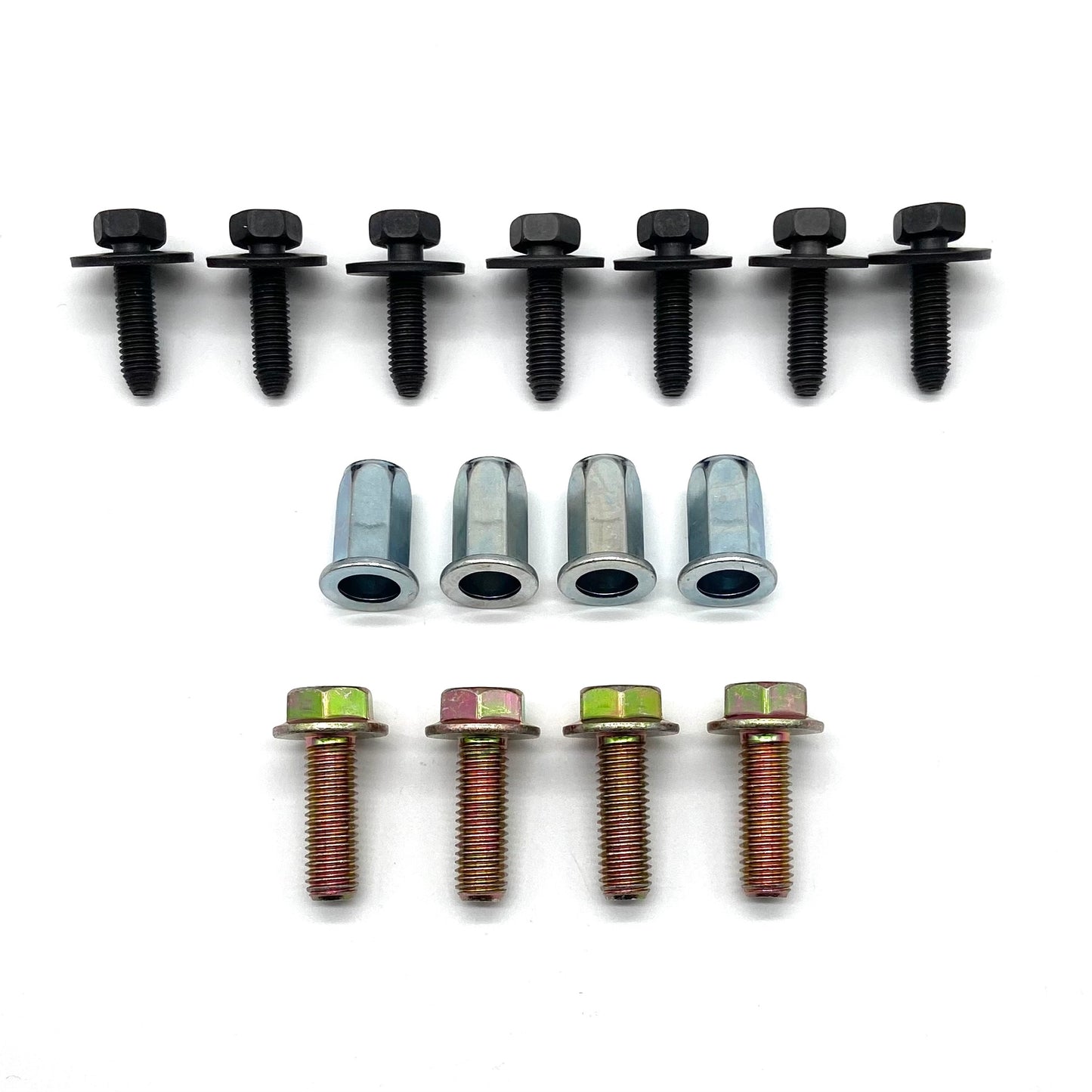 Jeep Wrangler JL Steel Front Bumper Skid Plate Bolts Nutserts / Rivet Nuts Gladiator JT (with tool)
