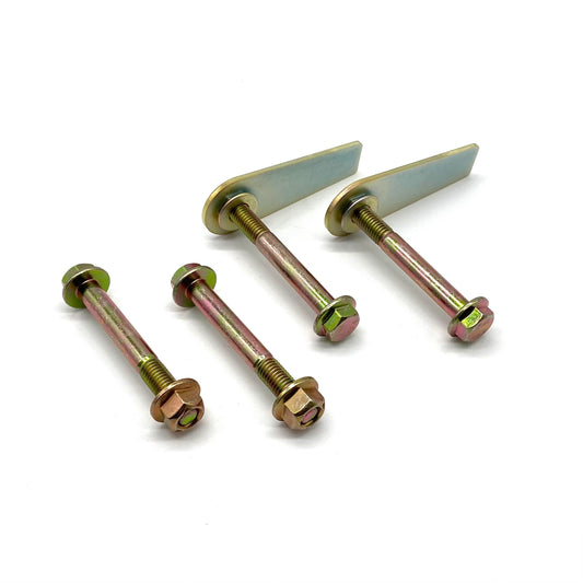 Jeep Wrangler TJ 97-06 Front or Rear Upper Control Arm Bolts w/ Flag Nuts