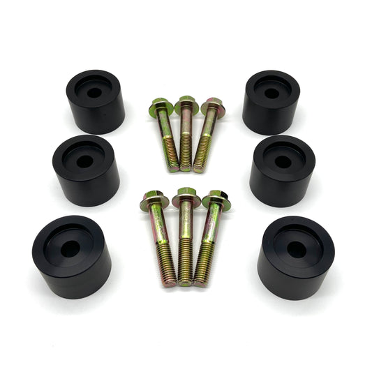 Jeep Wrangler TJ 03-06 1.5" Transfer Case Drop with Skid Plate Bolts LJ